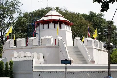 White fort Stock Photos
