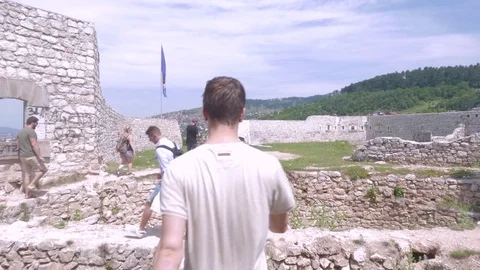 White fortress, Sarajevo Stock Footage 83671176
