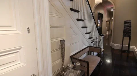 White Foyer Stock Footage 40804841