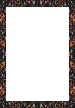 White Frame Background with Decorated Borders White frame background with ... Stock Photos