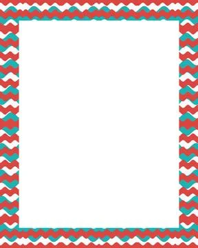 White Frame with Decorated Borders White frame background with decorated d... Stock Photos