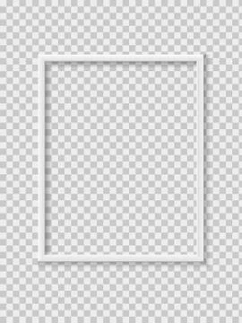 White Frame Stock Illustration