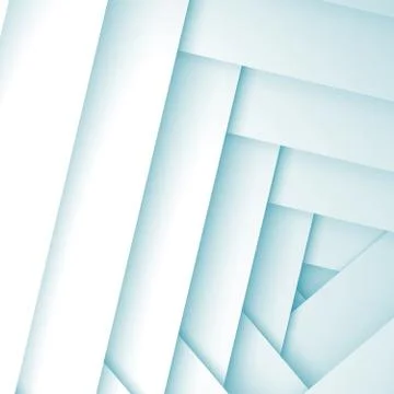 White frame layers pattern, 3 d illustration 스톡 일러스트