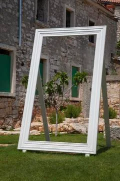 White frame Stock Photos