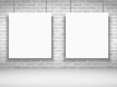 White Frames Stock Illustration