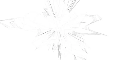 White framewave Stock Illustration