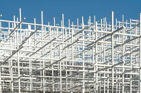 White framework Stock Photos