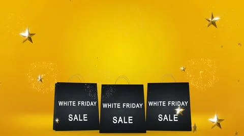 White Friday Background Stock Illustration