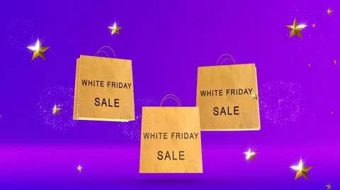 White Friday Background 스톡 일러스트