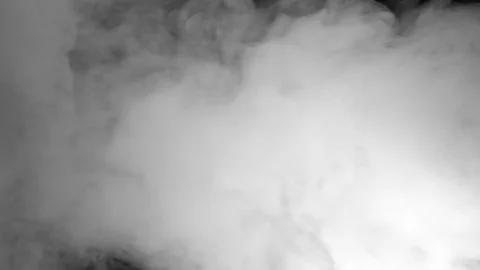 White fume after explosion Stock Footage 74357933