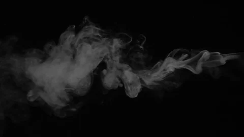 White fume after explosion Stock Footage 74358700