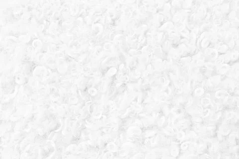 White Fur Carpet Texture Background. Stock Illustration