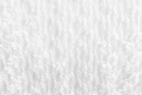 White Fur Texture Background. Stock Photos
