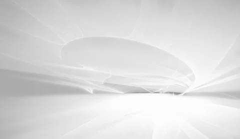 White futuristic background Illustrazione stock