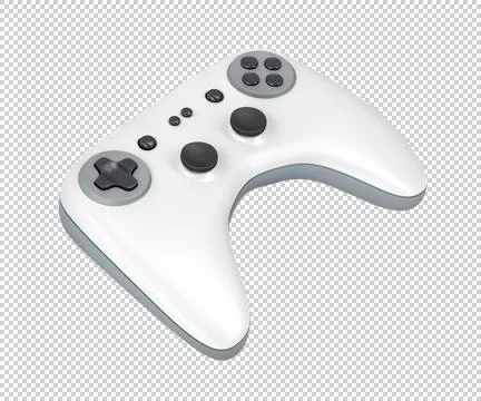 White game controller Stock Illustration
