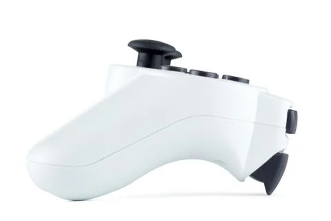 White gamepad Stock Photos