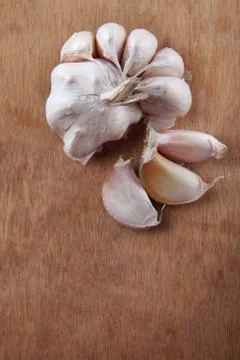 White garlic 스톡 사진