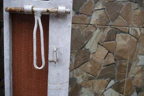 White Gate Stock Photos