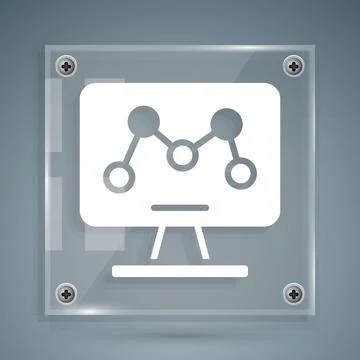 White Genetic engineering modification on laptop icon isolated on grey back.. イラスト素材