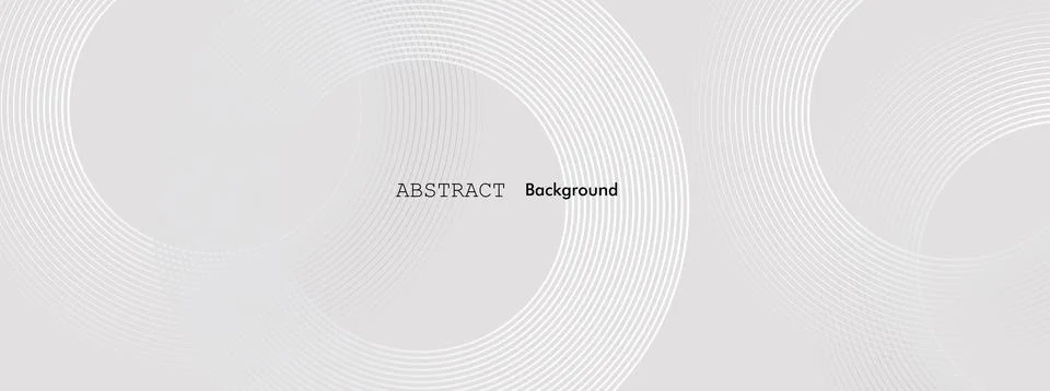 White geometric abstract background overlap layer on bright space with lines Stock Illustration