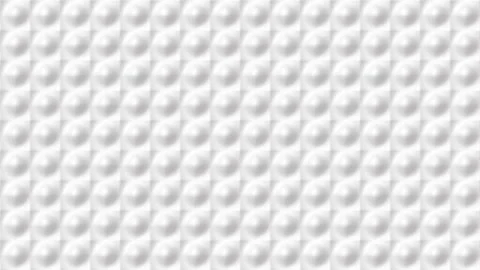 White geometric animated background with flowing circle elements Stock Footage 160688220