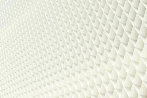 A white geometric architectural pattern Stock Photos