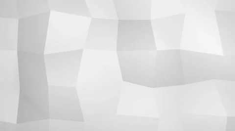 White geometric background in abstract dynamic motion - seamless loop (FULL HD) Video stock 37246643