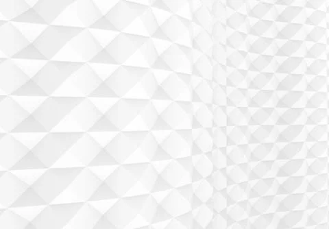 White geometric background Foto stock