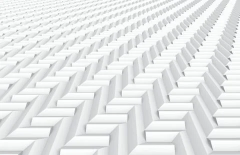 White geometric background Stockfoto's