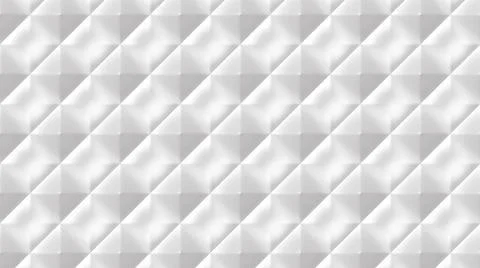 White geometric background with squares Stock Illustration