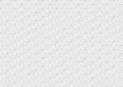 White geometric box papercut background, grey abstract mixed 3d design pattern イラスト素材