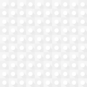 White geometric circle seamless background Stock Illustration