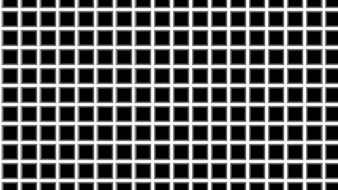 White geometric grid, abstract black background Video stock 337702692