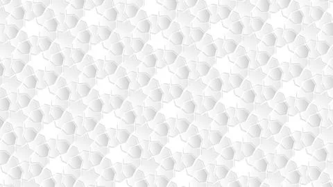White geometric islamic wallpaper pattern as a background Stock Illustration