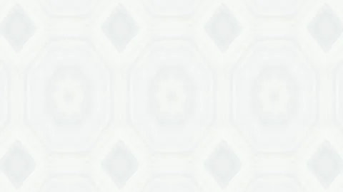 White geometric mandala overlay pattern with octagons and diamond shapes Stock Footage 327340767