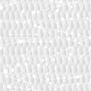 White geometric pattern with triangle 스톡 일러스트