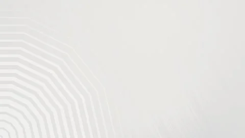 White Geometric Rings Background Loop. Stock Footage 286435264