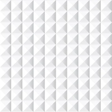 White geometric texture - seamless. Illustrazione stock