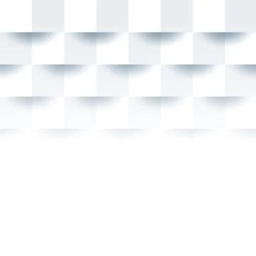 White geometric texture. Vector clean paper background. Can be used in advert Stock Illustration