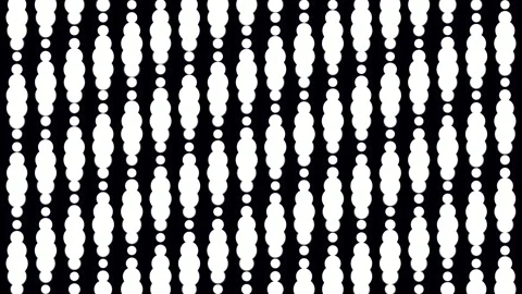 White Geometric Vertical Pattern on Black Background 4K Stock Footage 337331924