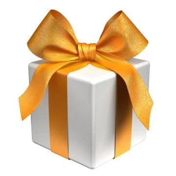 White gift box Illustration