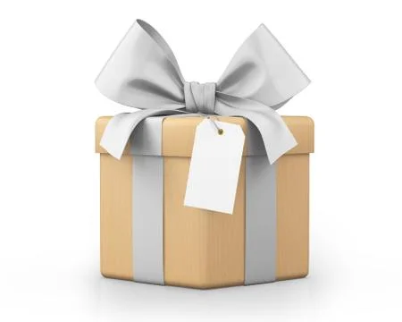 White gift box Illustration