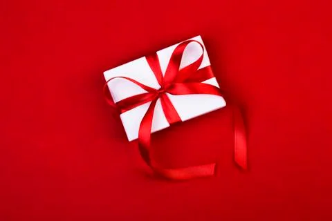 White gift boxes Stock Photos