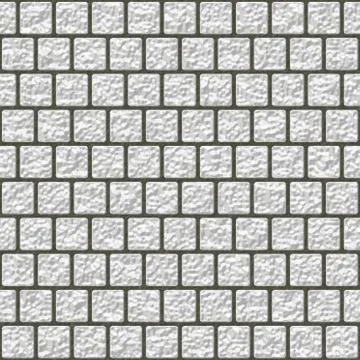 White glazed tiles seamless generated hires texture Stock Illustration
