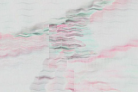 White Glitchy Display Digital Backdrop Texture Stock Illustration