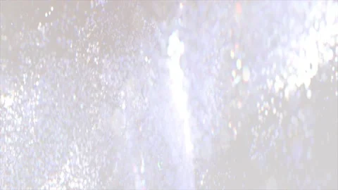 White glitter bokeh background loop Stock Footage 198742589