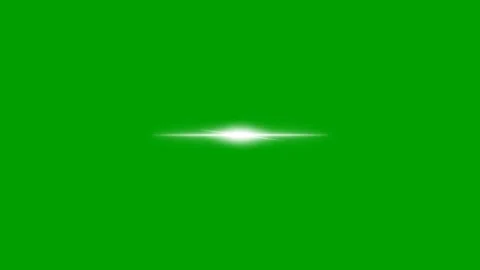 White Glitter Sparkle Star Animation on Green Screen   Bright Lens Flare Shi Vidéo 343637392