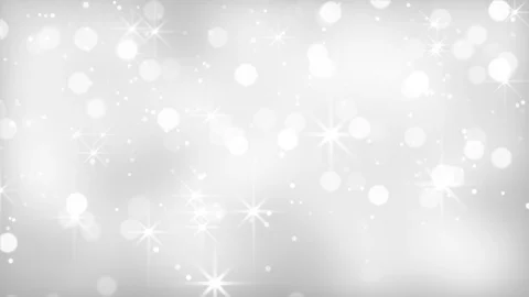 White Glittering Stars Festive Background Video stock 106239282