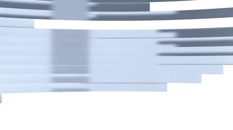 White glossy chrome bars moving across the screen Stock Footage 57508519