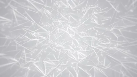 White Glowing Edges Stock Footage 153107249